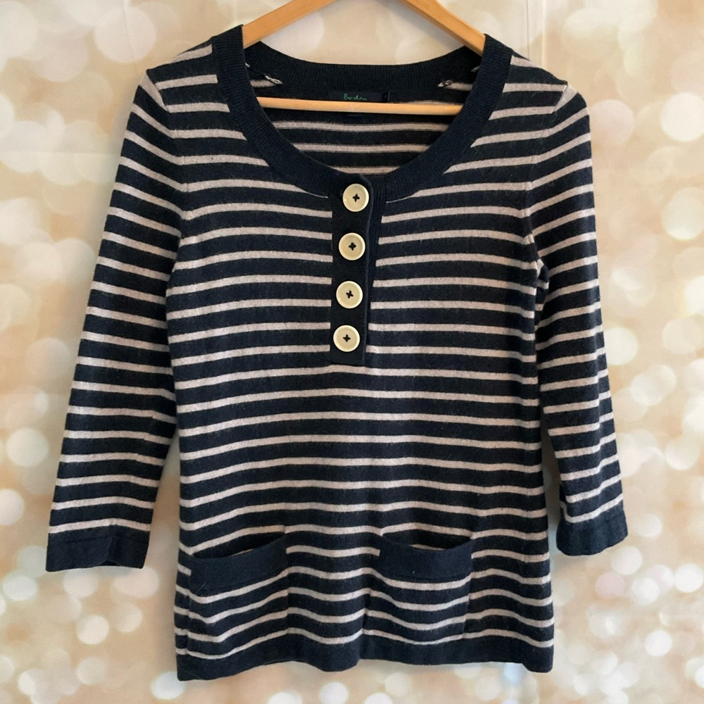 Boden Cashmere & Rabbit Blend Sweater